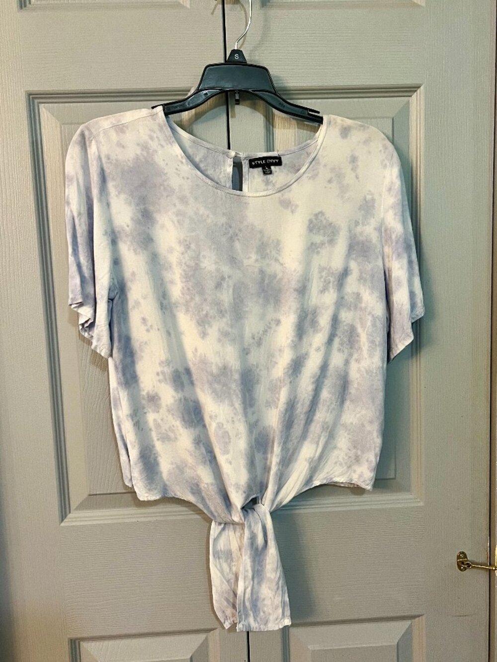 Tie Dye Summer Top by Style Envy / Tie Front